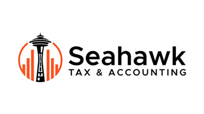 Seahawk accounting firm logo sample