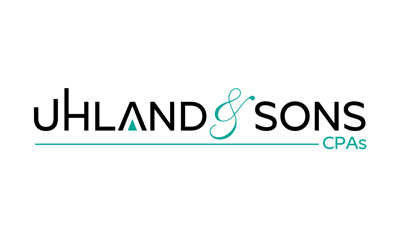 Uhland accounting firm logo sample