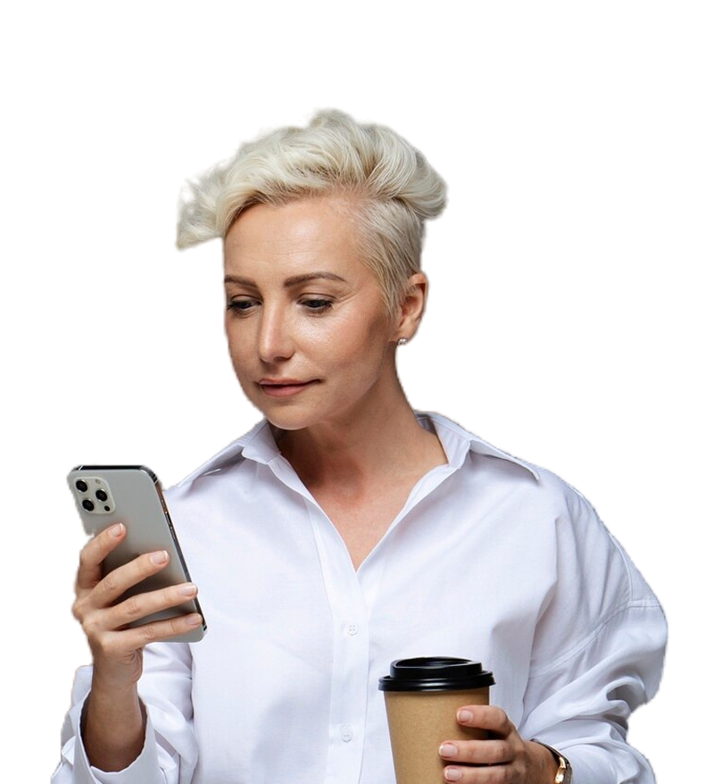 Service2Client client services team member on the phone